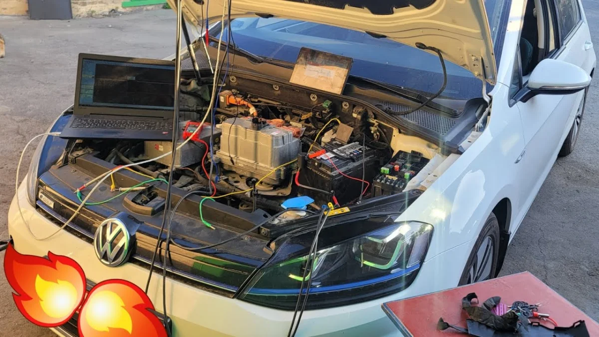 Диагностика системы зарядки электромобилей VAG в Минске